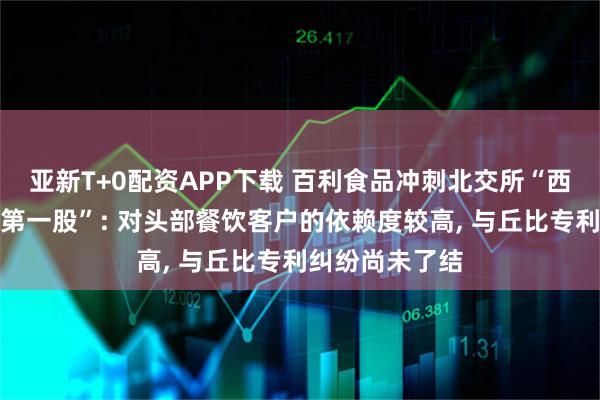 亚新T+0配资APP下载 百利食品冲刺北交所“西式复合调味品第一股”: 对头部餐饮客户的依赖度较高, 与丘比专利纠纷尚未了结