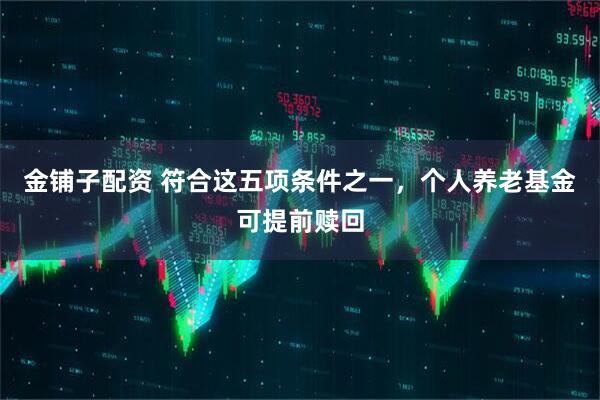 金铺子配资 符合这五项条件之一，个人养老基金可提前赎回