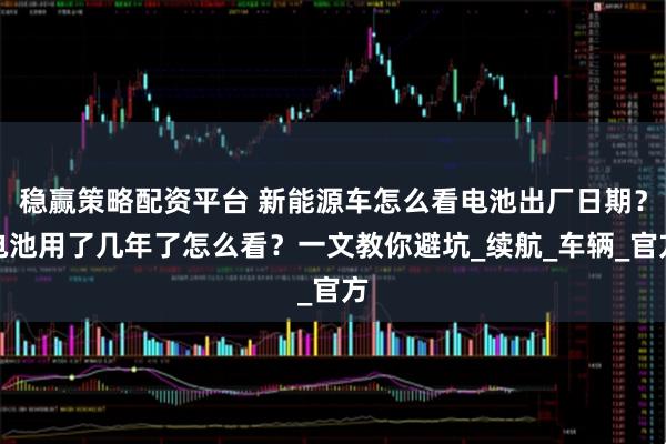 稳赢策略配资平台 新能源车怎么看电池出厂日期？电池用了几年了怎么看？一文教你避坑_续航_车辆_官方