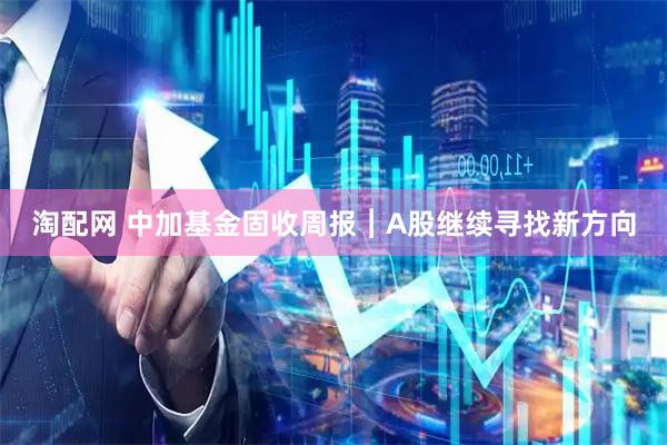 淘配网 中加基金固收周报︱A股继续寻找新方向